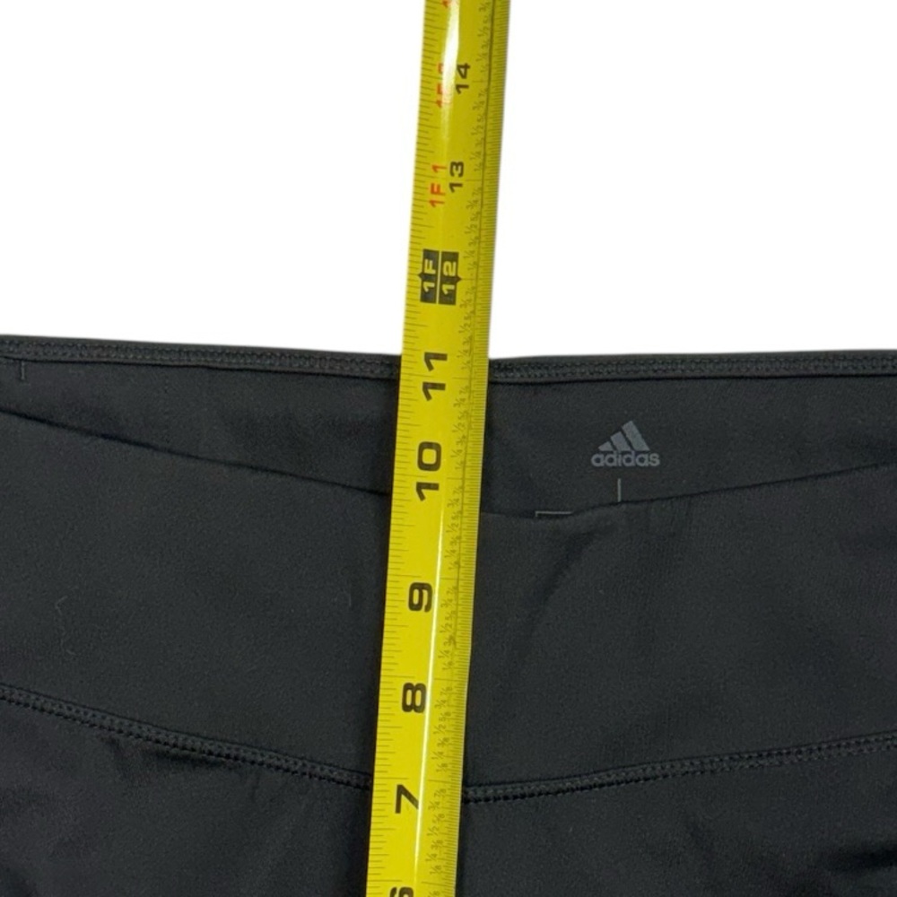 Adidas climalite size large capri style leggings with stripe on sides! - Picture 8 of 14
